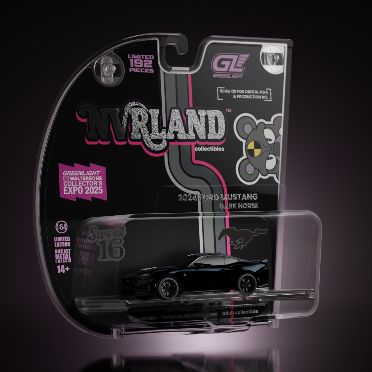 2024 Ford Mustang Dark Horse in Black Chrome