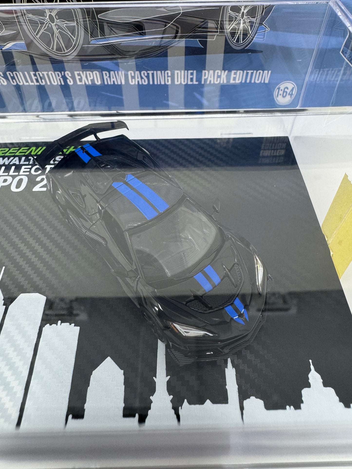 Greenlight 2025 Chevrolet Corvette ZR1 Dual Pack with Raw Metal Body - Collector's Expo Exclusive
