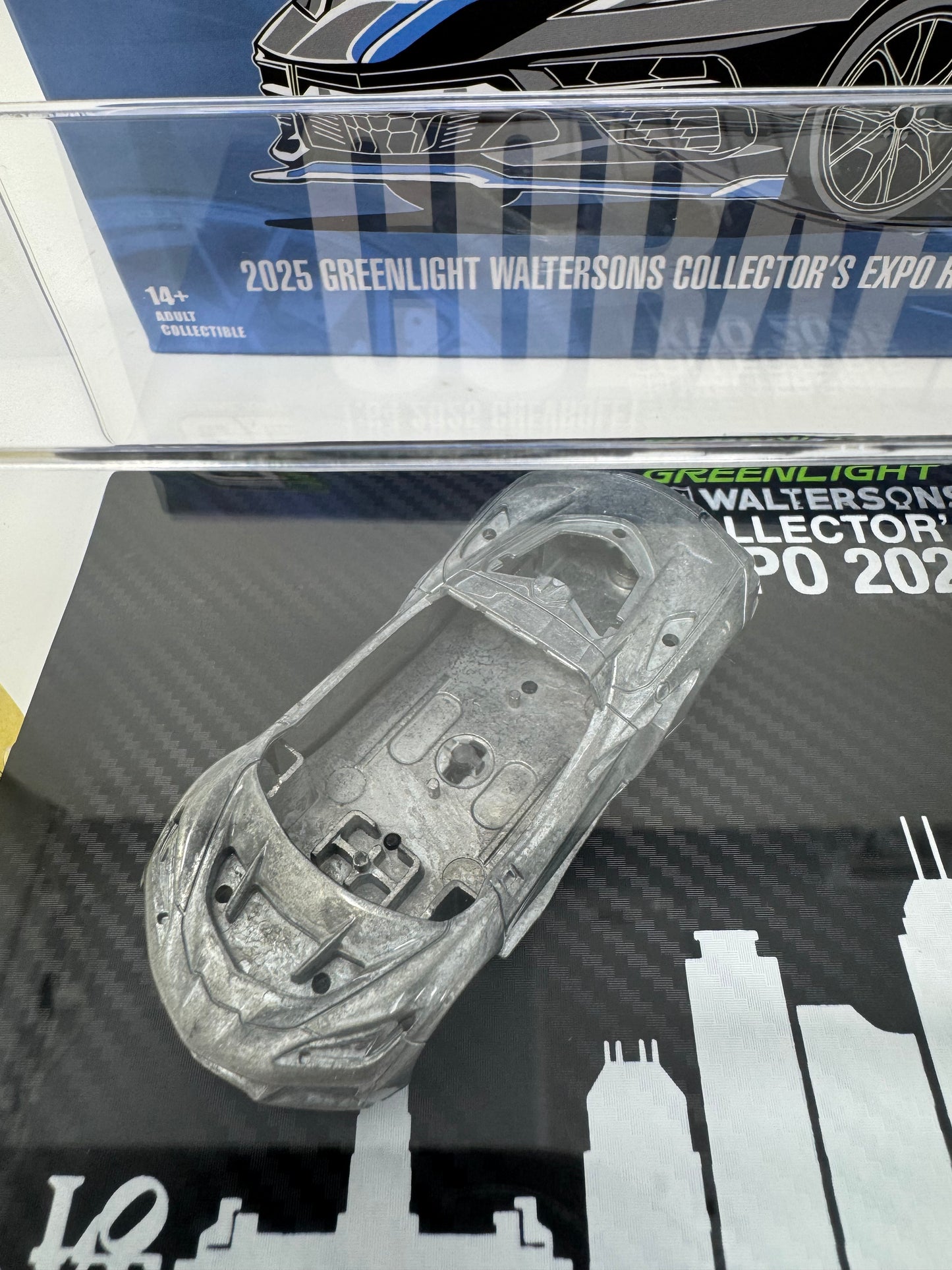 Greenlight 2025 Chevrolet Corvette ZR1 Dual Pack with Raw Metal Body - Collector's Expo Exclusive