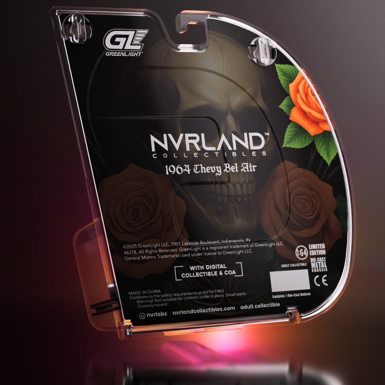 1964 Bel Air Lowrider - Alma Roja Chrome