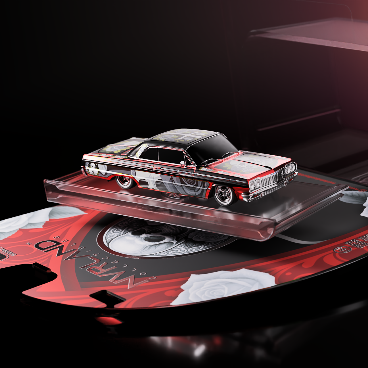 1964 Bel Air Lowrider - Alma Roja Chrome