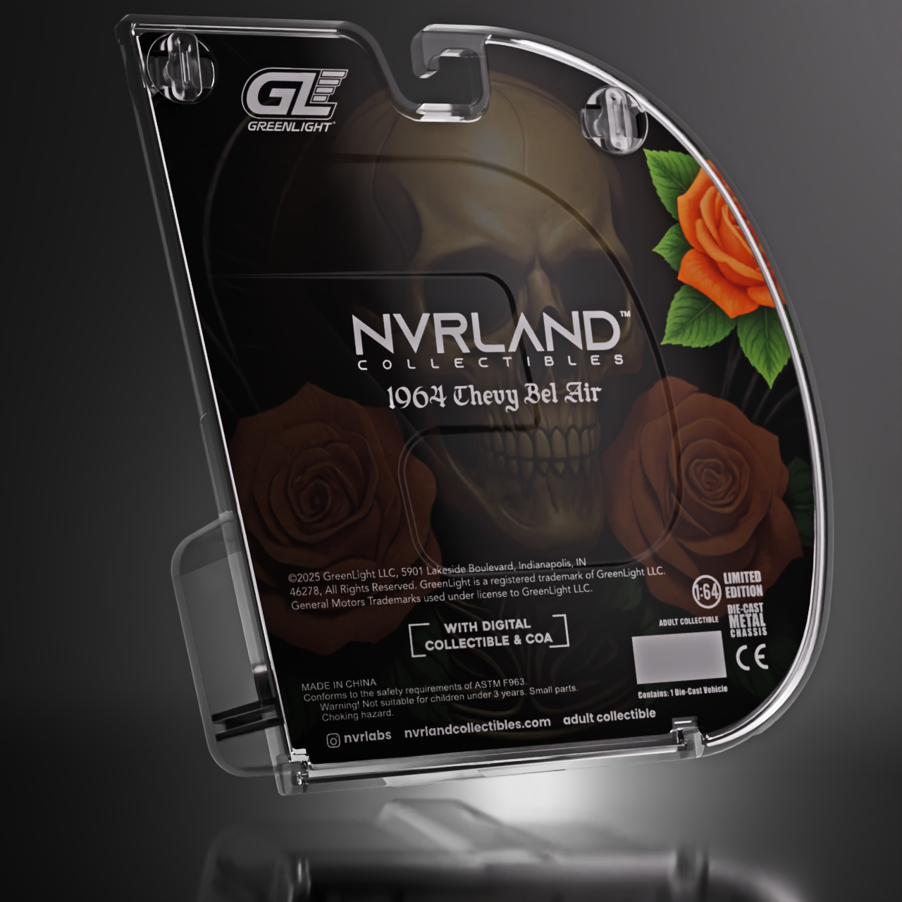 1964 Bel Air Lowrider - Midnight Flat Black