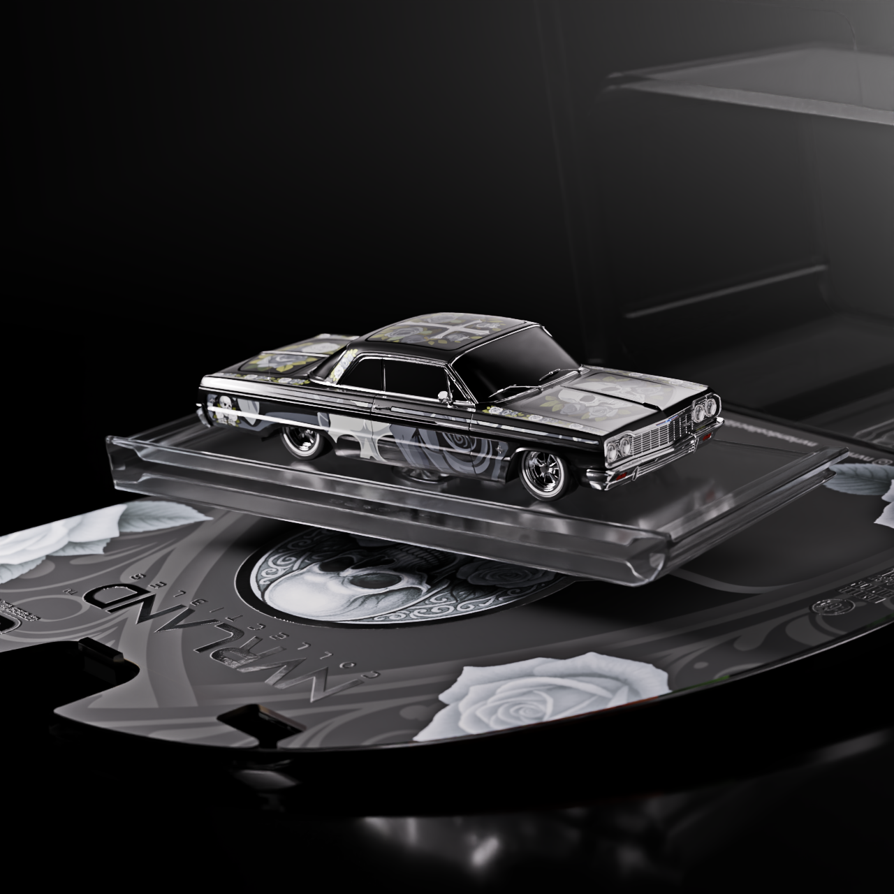 1964 Bel Air Lowrider - Midnight Flat Black