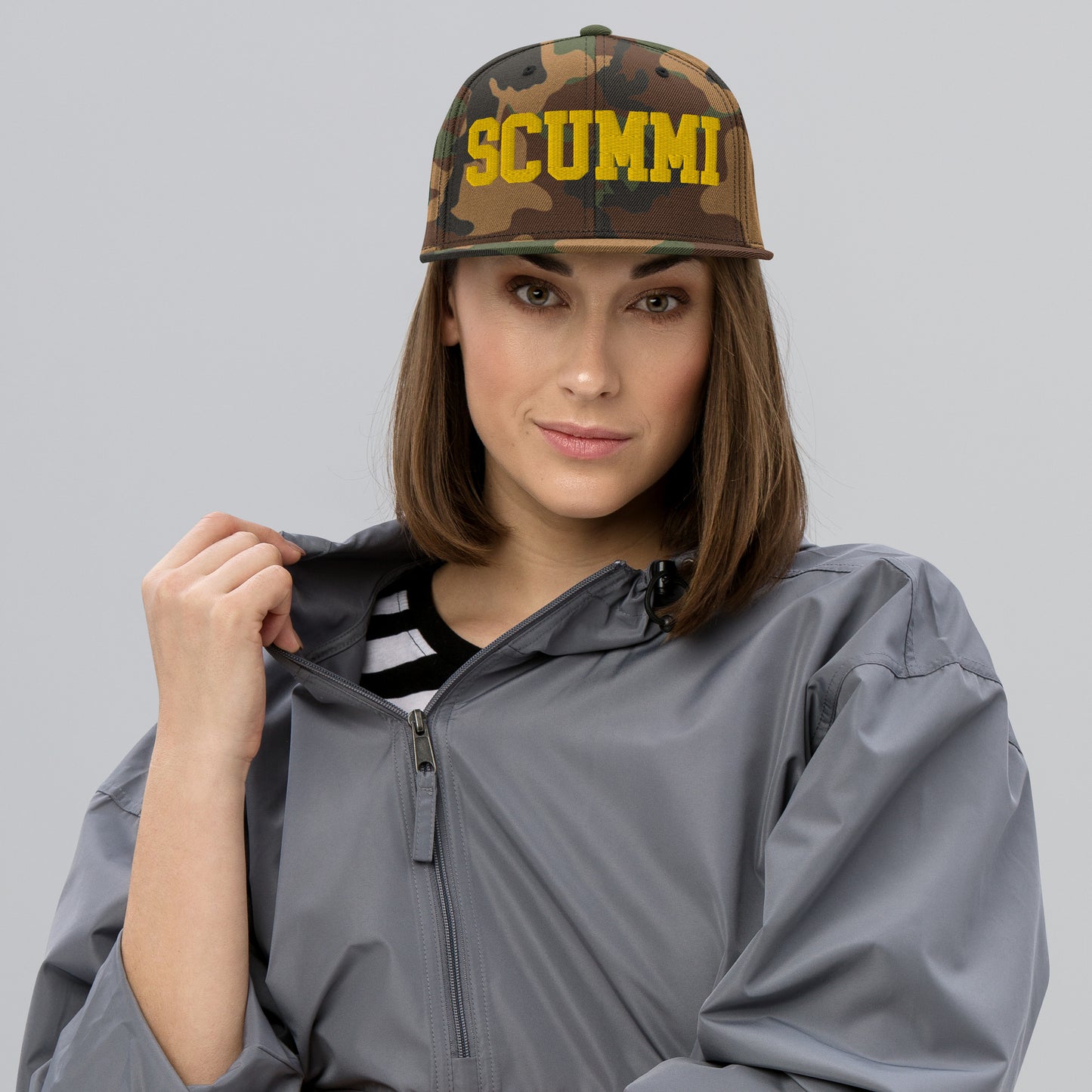 Scummi Statement Camo Hat