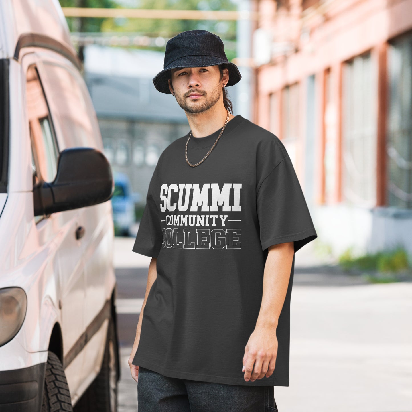 Oversized Faded SCC Tee