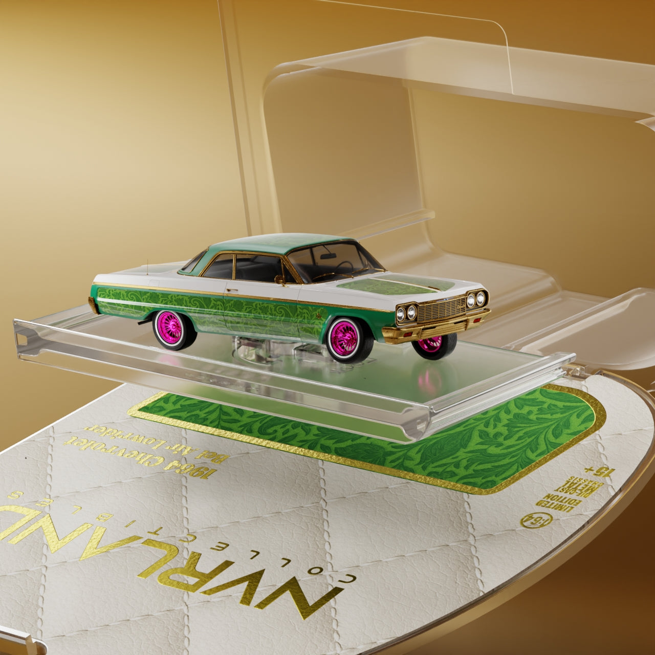 1964 Bel Air Lowrider - Green Velvet Chase