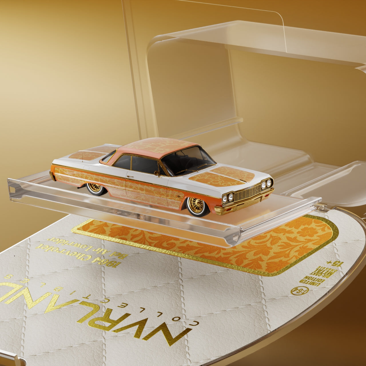 1964 Bel Air Lowrider - Tangerine Velvet Limited – NVRLand