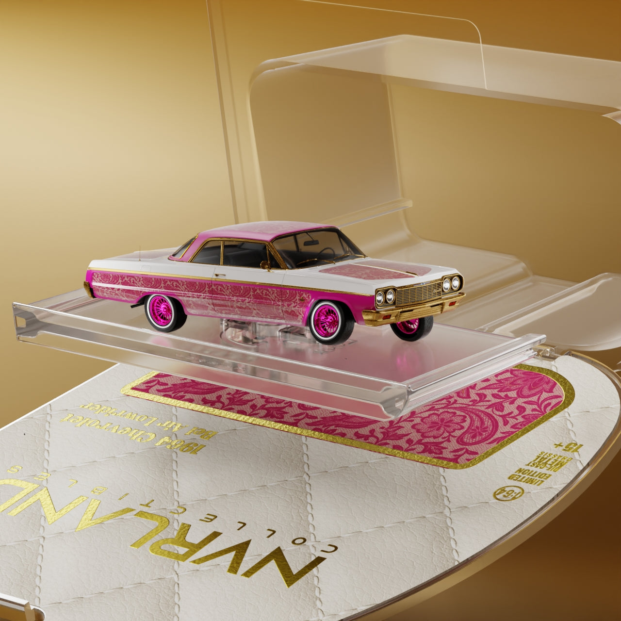 1964 Bel Air Lowrider - Rose Velvet Chase
