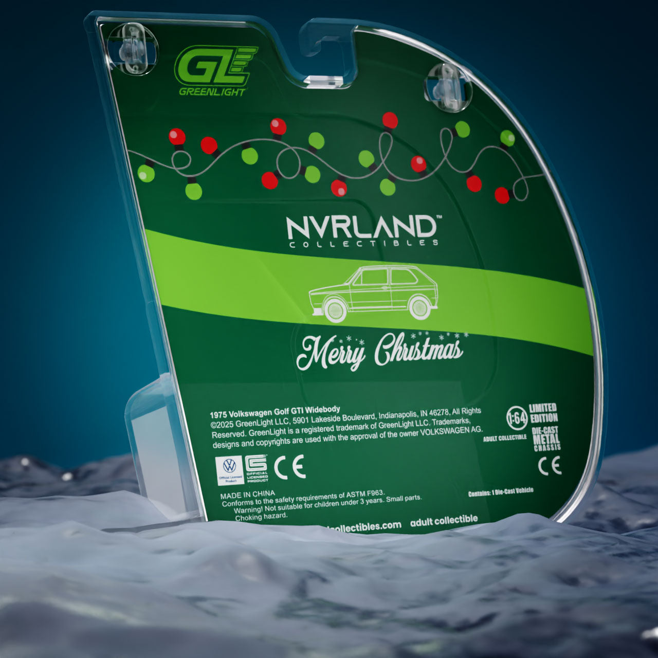 1975 Volkswagen Golf GTI Widebody in Tinsel Chrome