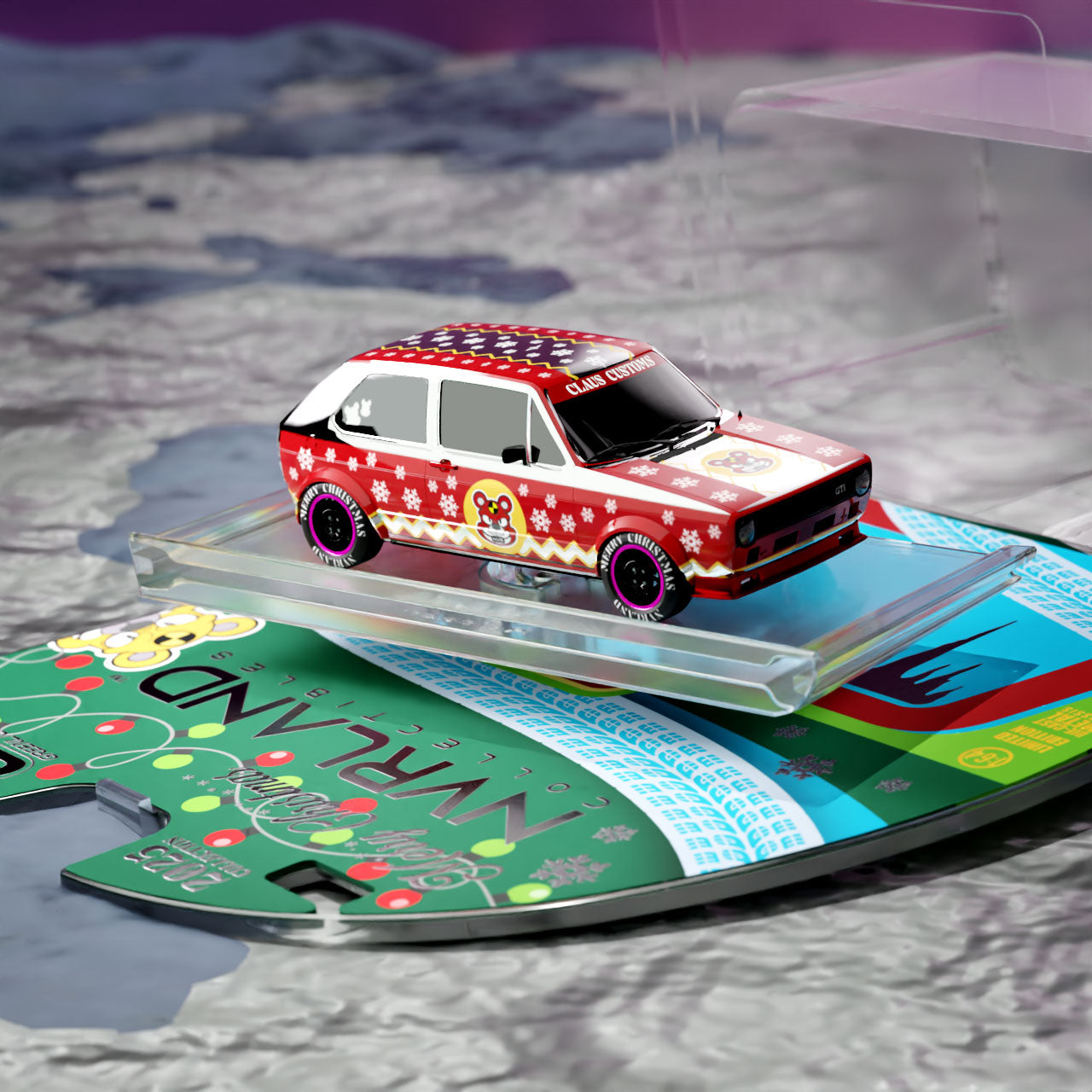 1975 Volkswagen Golf GTI Widebody Chase in Tinsel Chrome