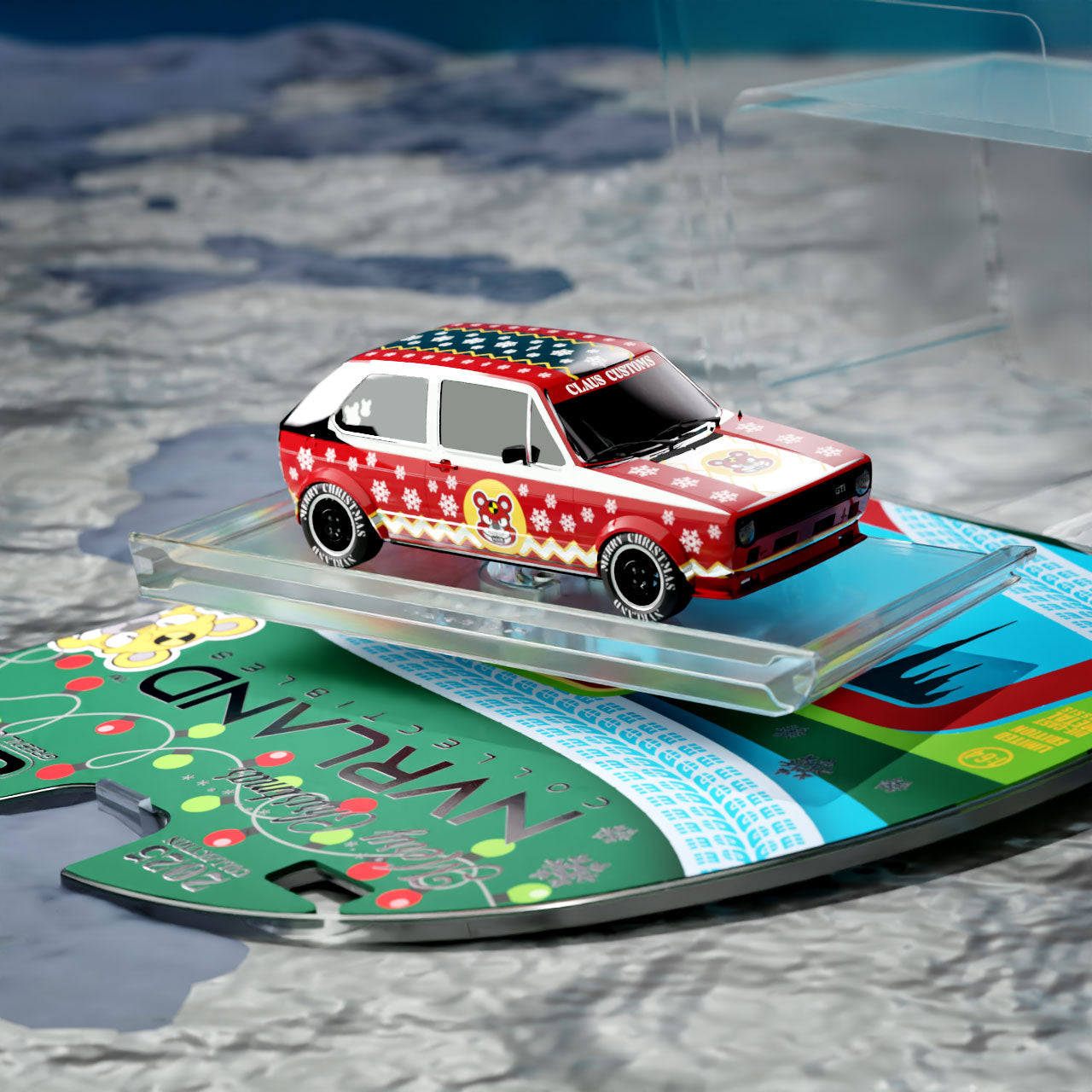 1975 Volkswagen Golf GTI Widebody in Tinsel Chrome