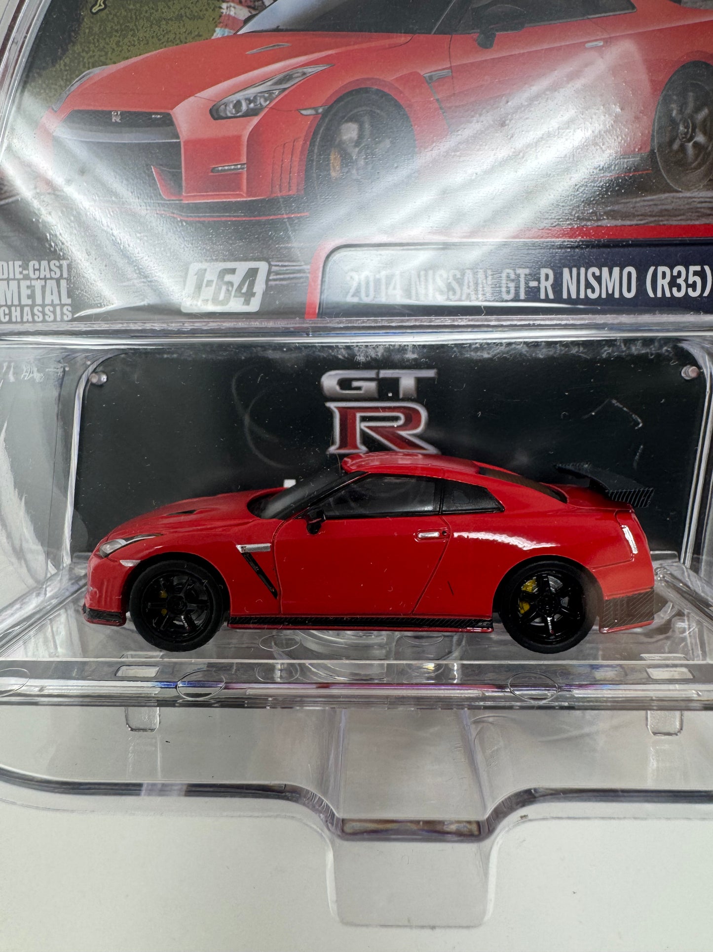 Greenlight 2014 Nissan GT-R Nismo (R35) in Red