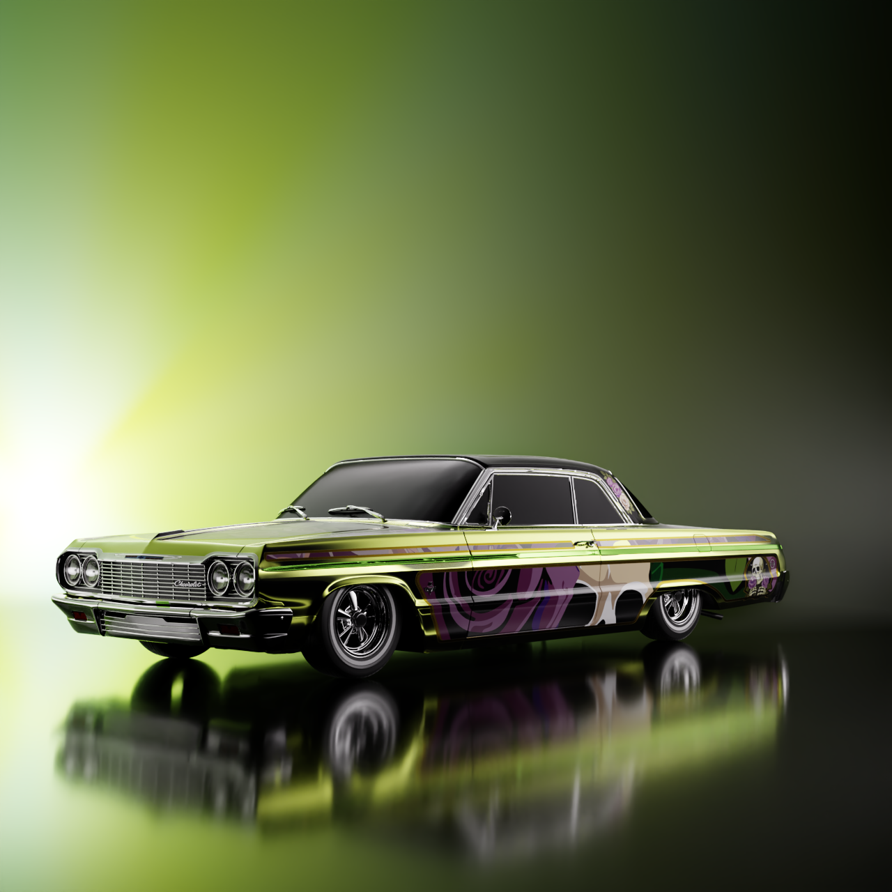 NVRLand Exclusive Wholesale – 1964 Bel Air Lowrider Mixed Sleeves & Cases