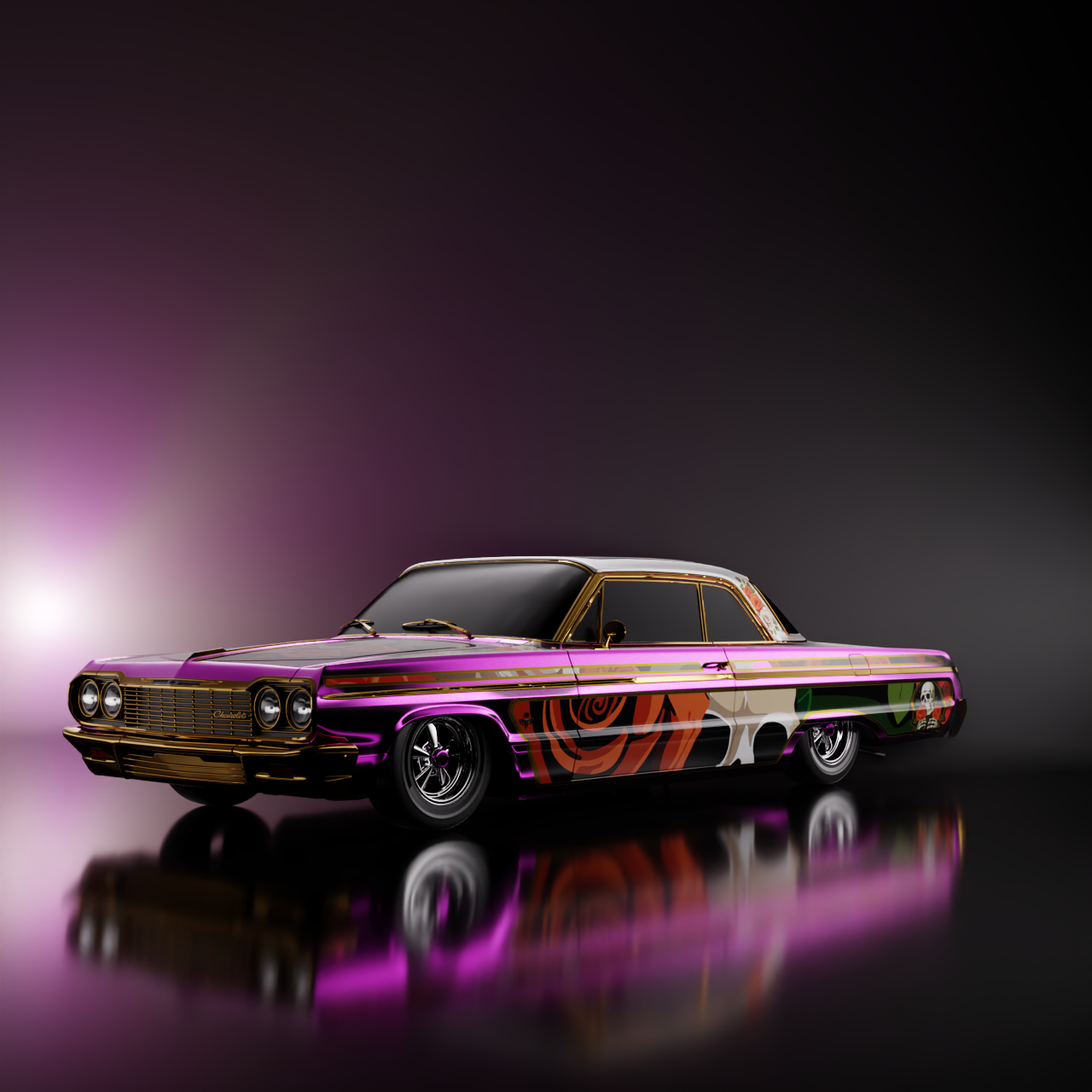 NVRLand Exclusive Wholesale – 1964 Bel Air Lowrider Mixed Sleeves & Cases