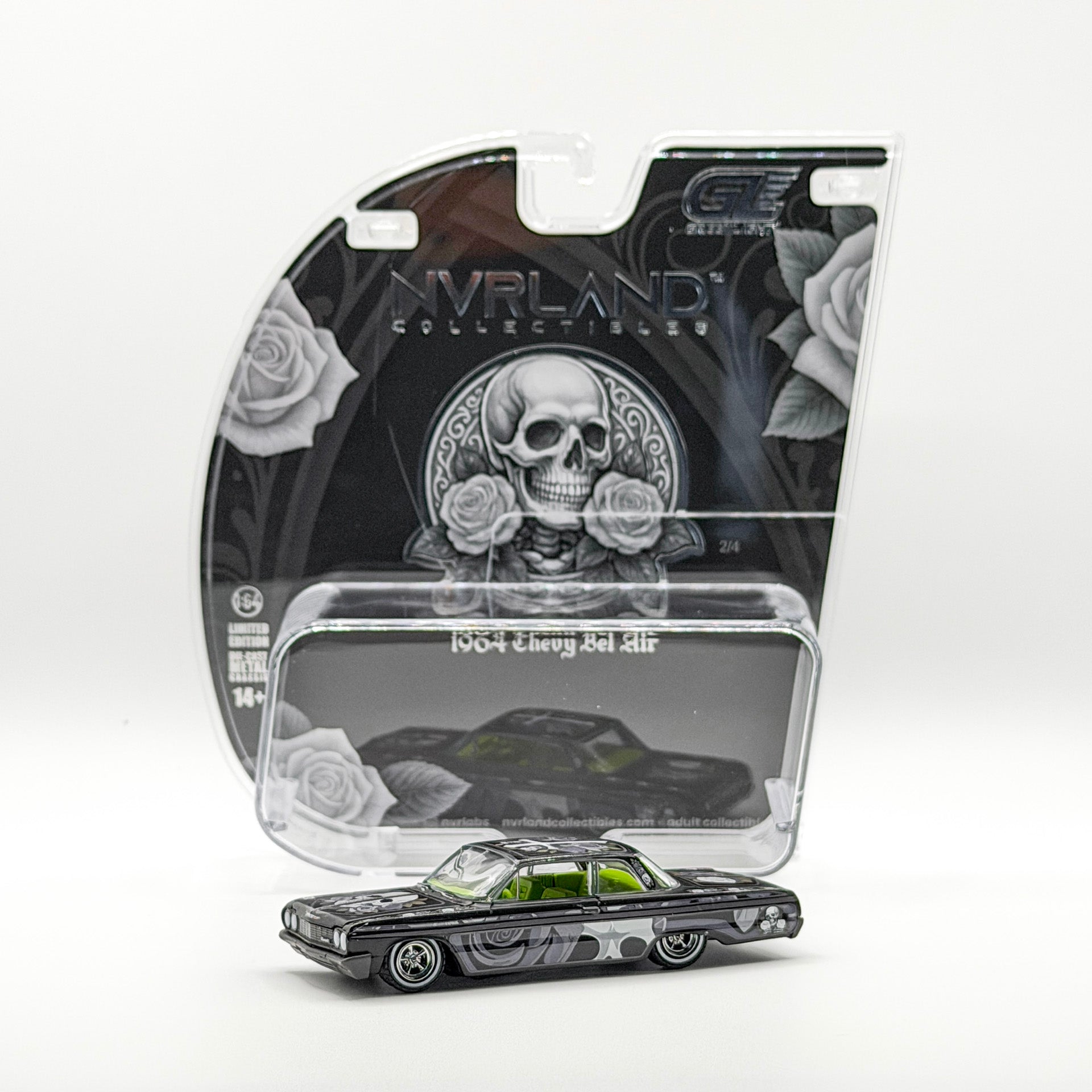 NVRLand 1964 Bel Air Lowrider – Midnight Flat Black – NVRLand