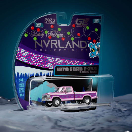 1978 Ford F-250 Custom in Sugarplum Pink Chrome