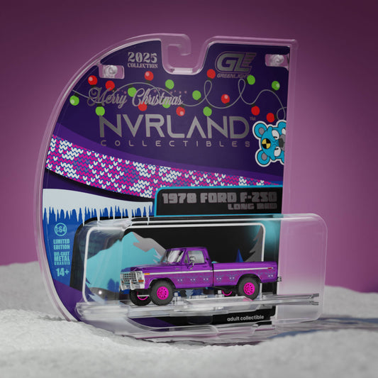 1978 Ford F-250 Custom Chase in Fruitcake Purple Chrome