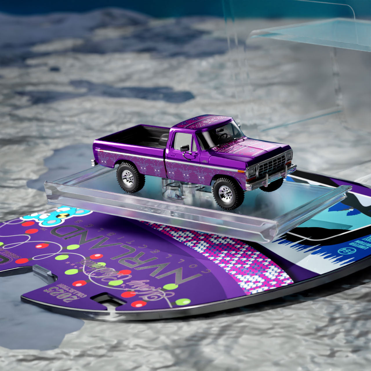 1978 Ford F-250 Custom in Fruitcake Purple Chrome