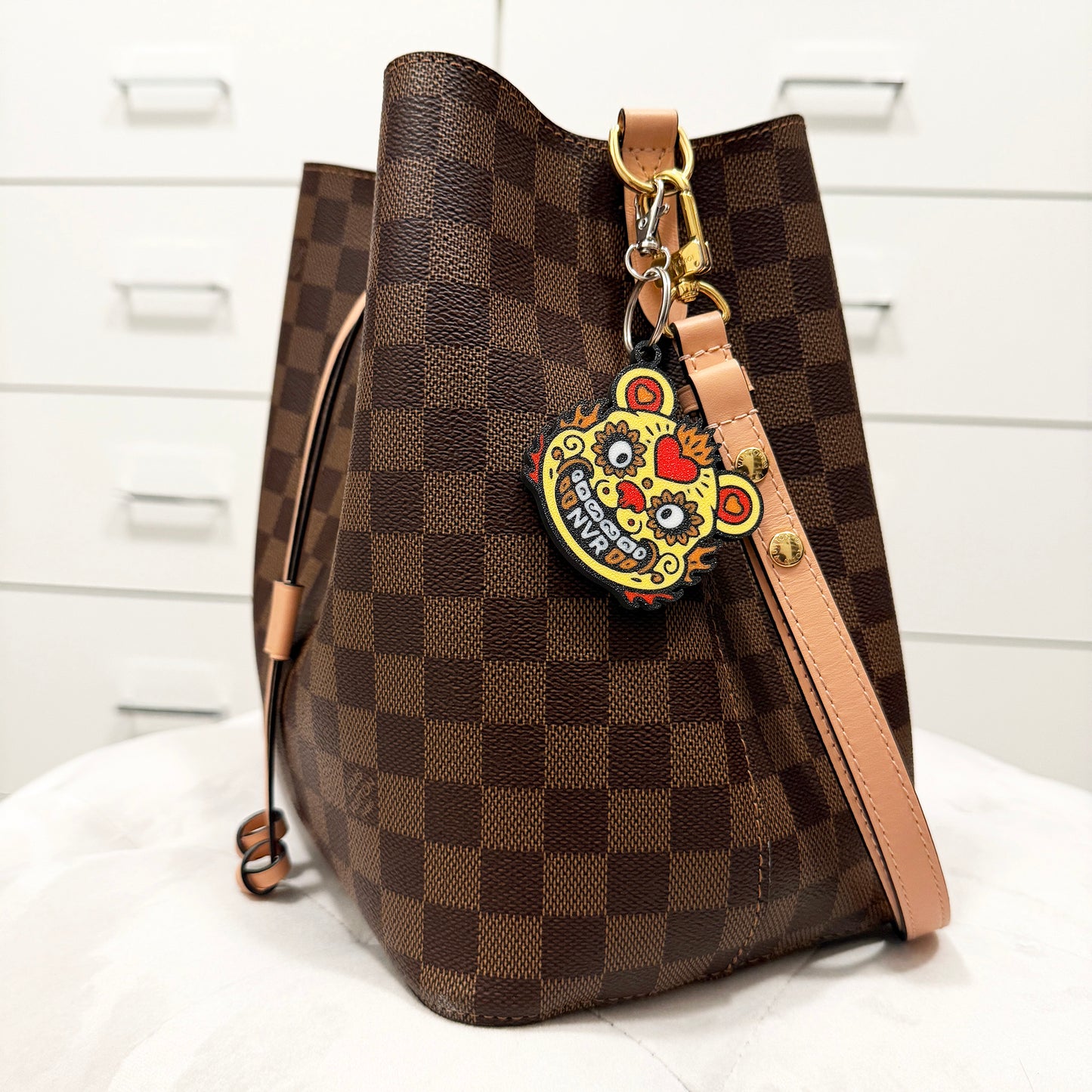 Sugar Skull Scummi Keychain - Sacred Heart