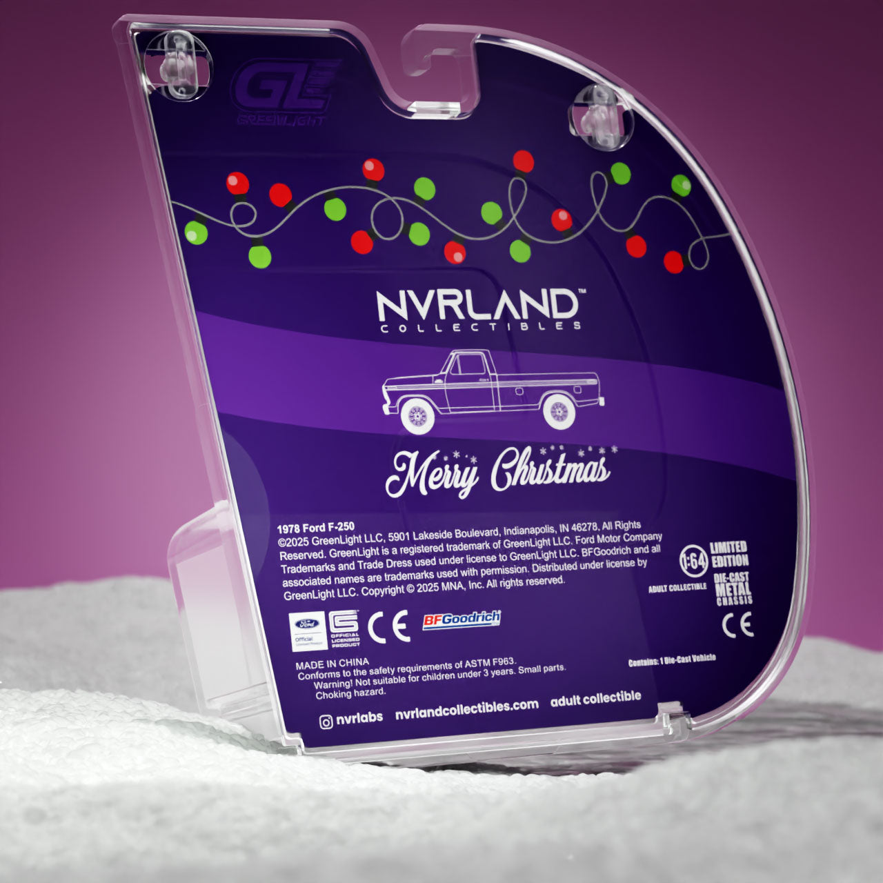 1978 Ford F-250 Custom Chase in Frostbite Blue Chrome