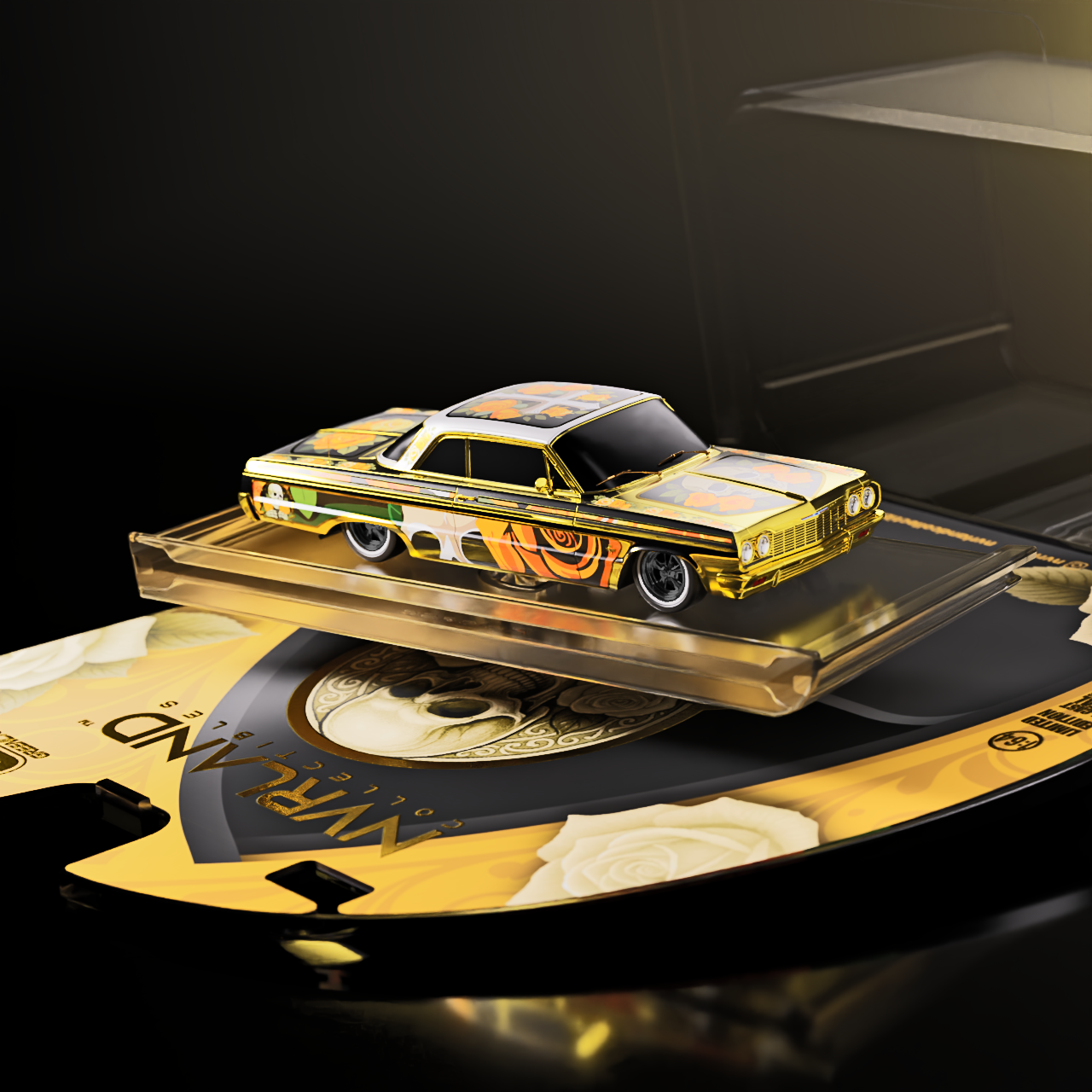 1964 Bel Air Lowrider – Midnight Flat Black Chase