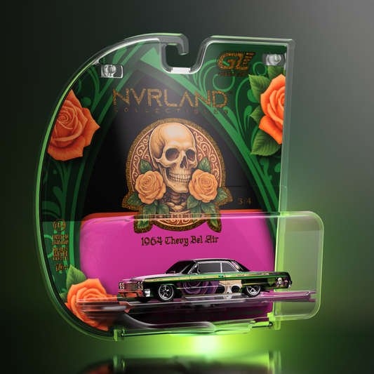 1964 Bel Air Lowrider - Venom Jade Chrome