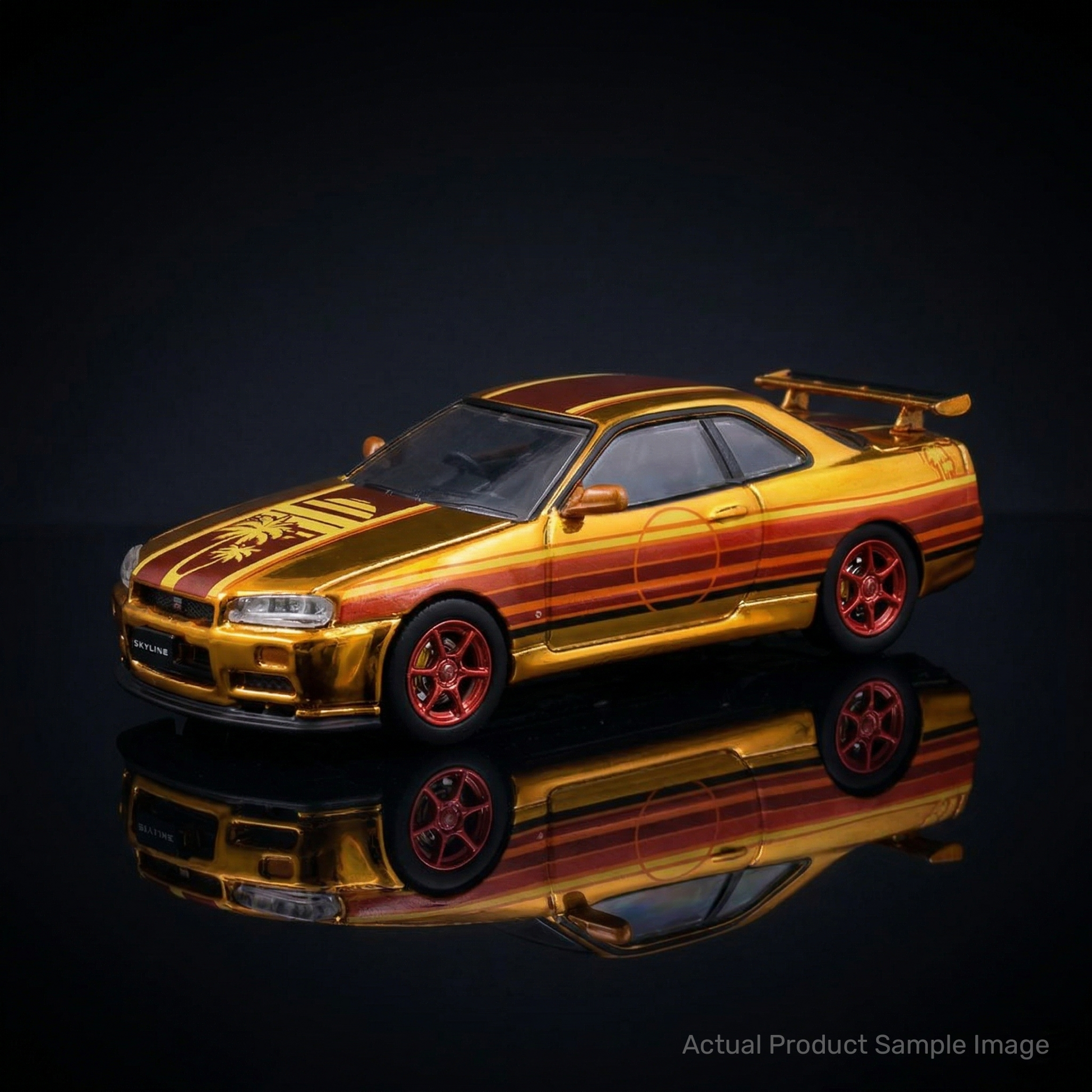 1999 Nissan Skyline GT-R (R34) - Solar Run Complete Set with Bonus