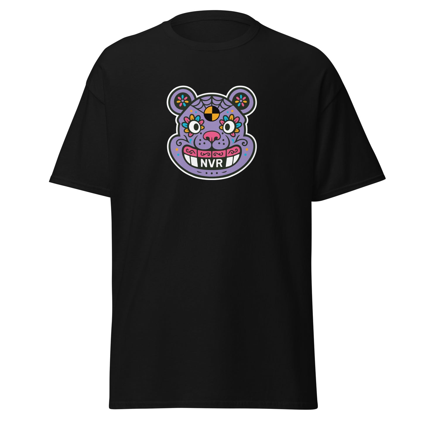 Sugar Skull Scummi Tee - Purple Spider