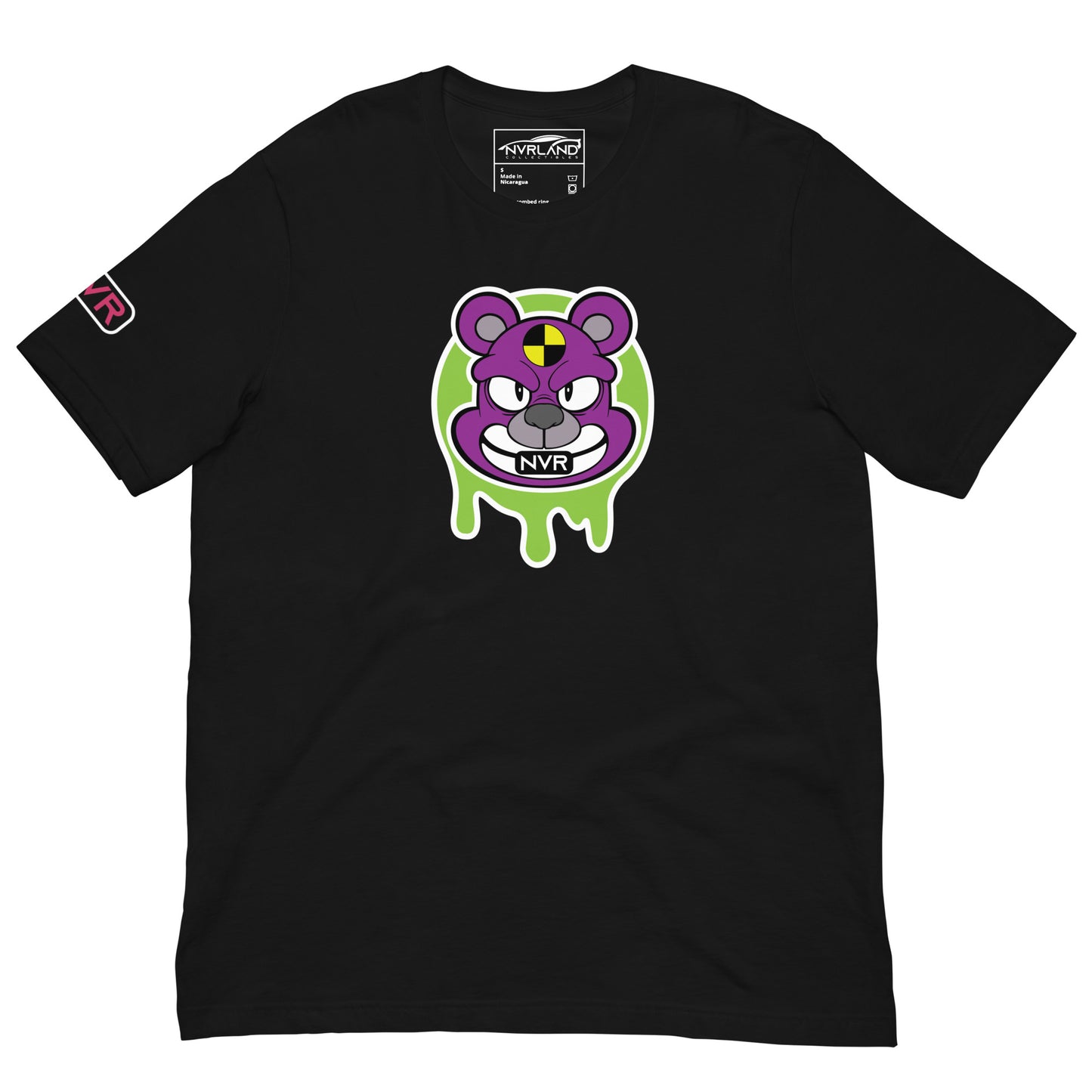 Purple Scummi Bear Drip Tee