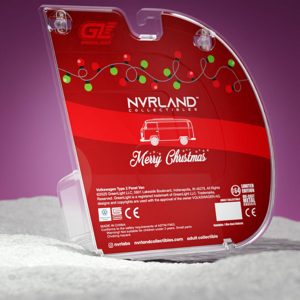 1971 VW Type 2 Panel Van – “Grandma Betty” Chase Edition in Reindeer Red Chrome