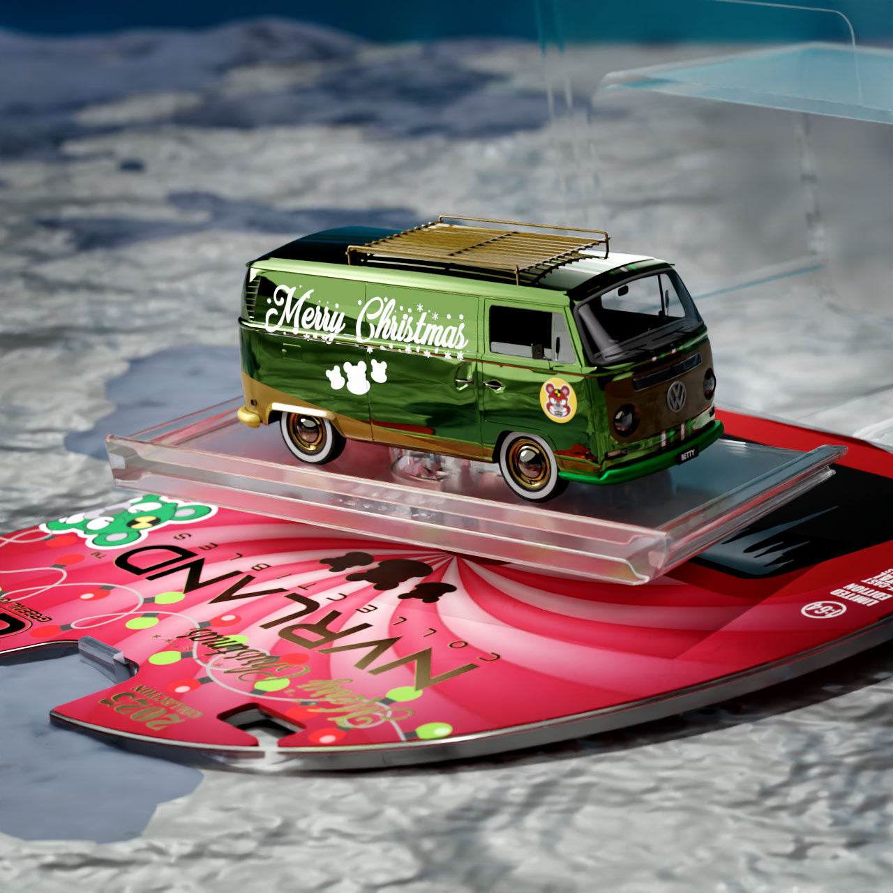 1971 VW Type 2 Panel Van – “Grandma Betty” Edition in Evergreen Chrome