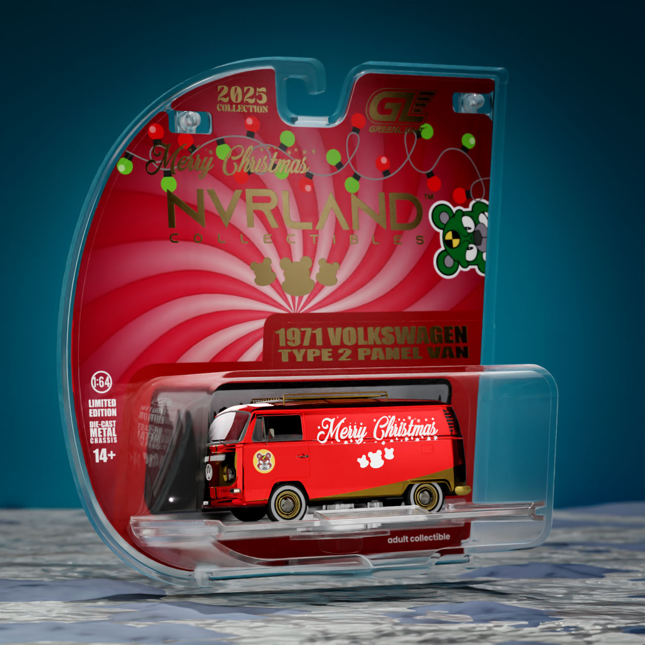 1971 VW Type 2 Panel Van – “Grandma Betty” Edition in Reindeer Red Chrome